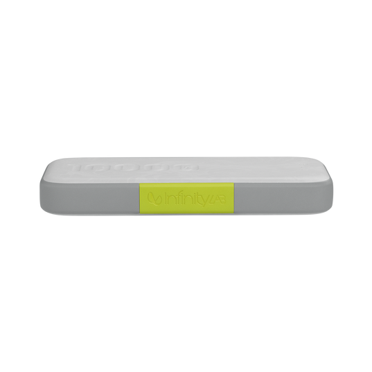 InstantGo 10000 Wireless - White - 30W PD ultra-fast charging power bank with wireless charging - Left