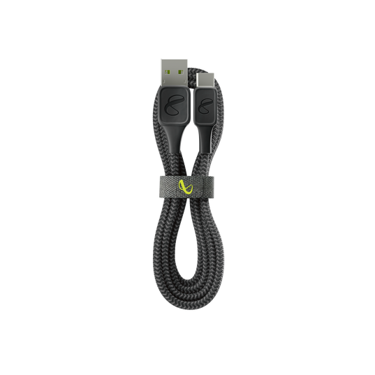 InstantConnect USB-A to USB-C - Black - Charging cable for USB-C device - Detailshot 1